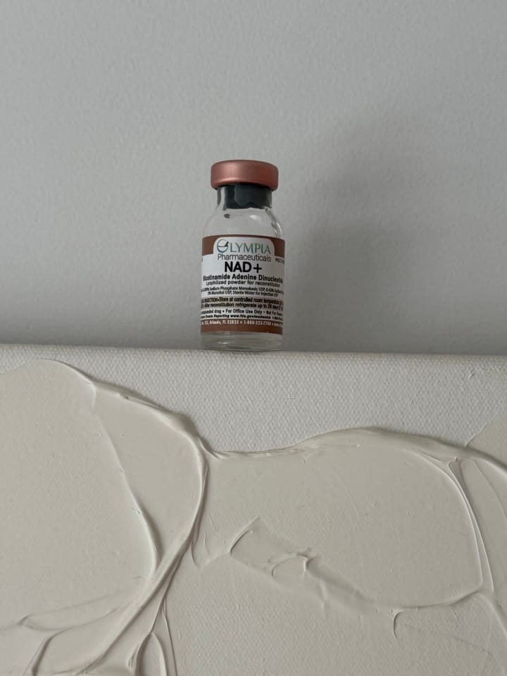 my new weekly ritual: NAD injections