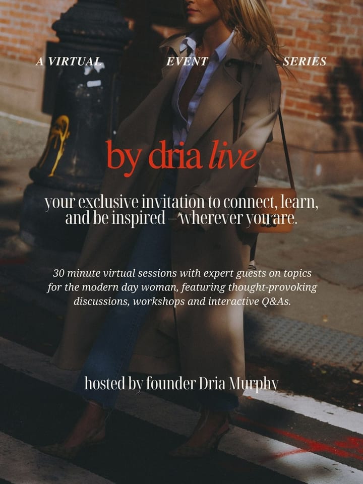 introducing: by dria live