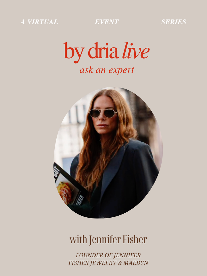 by dria live recap: ask an expert with Jennifer Fisher