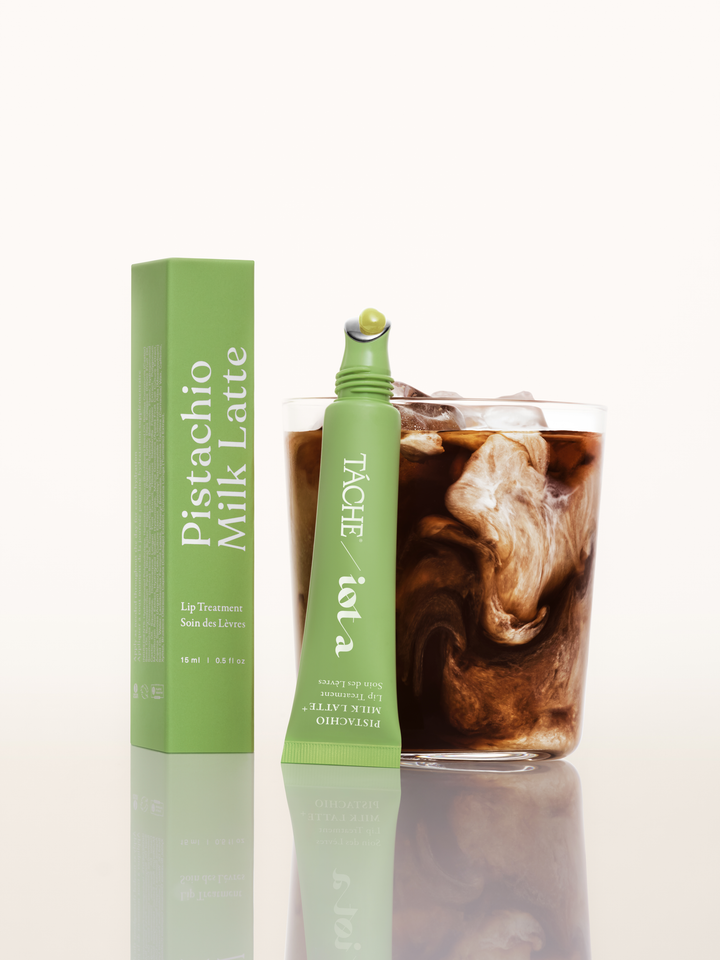 the November gift: iota / Táche Pistachio Milk Latte Lip Treatment